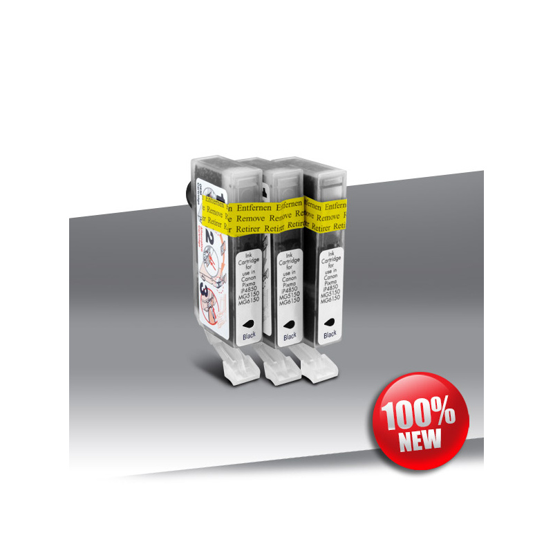 Zestaw 3 x Canon 526 PGI (iP 4850) BLACK 9ml Peach