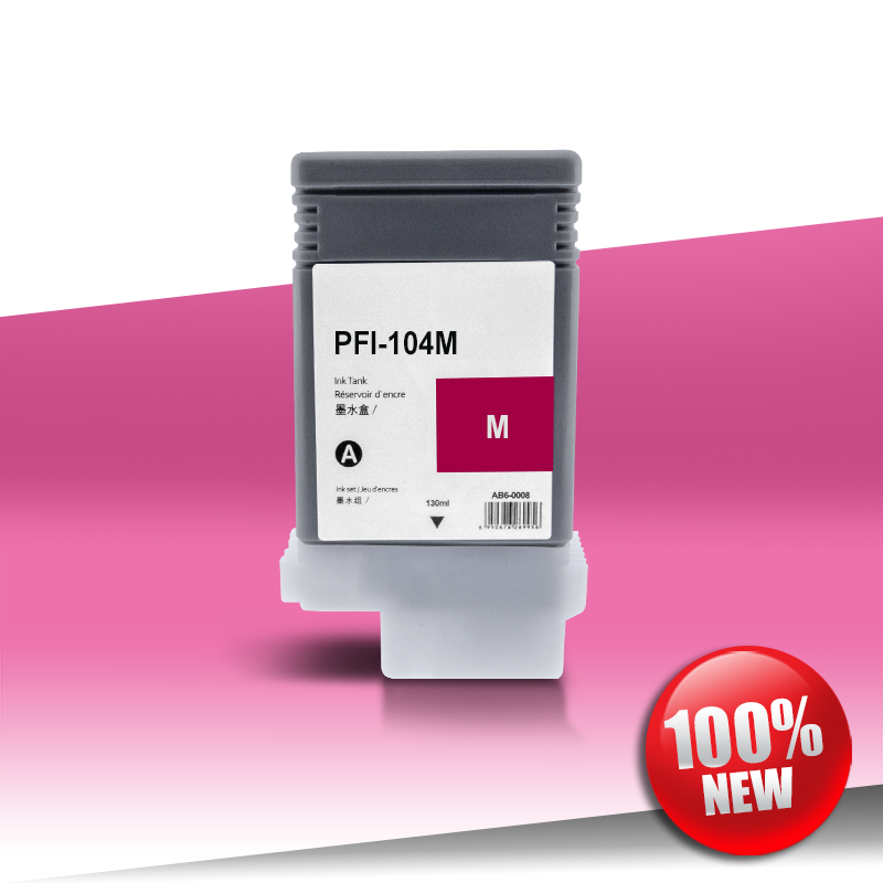 Tusz Canon 104 PFI MAGENTA 130ml 24inks