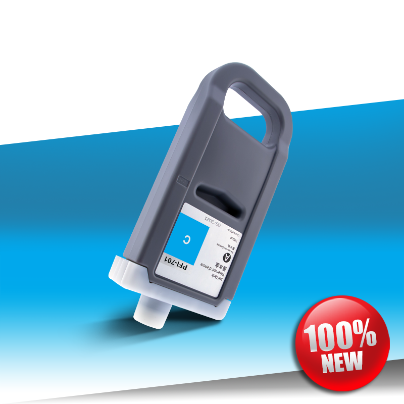 Tusz Canon 701 PFI CYAN 700ml 24inks