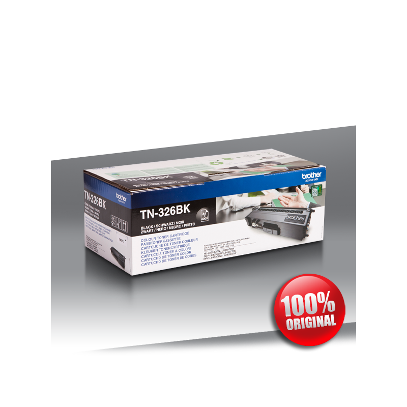 Toner Brother TN 326BK (HL-L8250) BLACK Oryginalny 4K