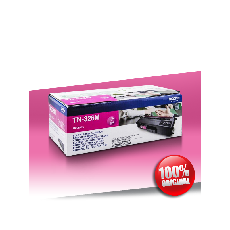 Toner Brother TN 326M (HL-L8250) MAGENTA Oryginalny 3,5K