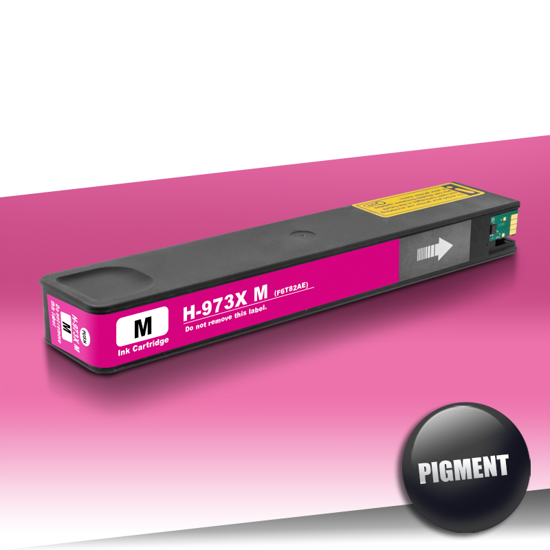 Tusz HP 973X MAGENTA PIGMENT 110ml eco regenerowany