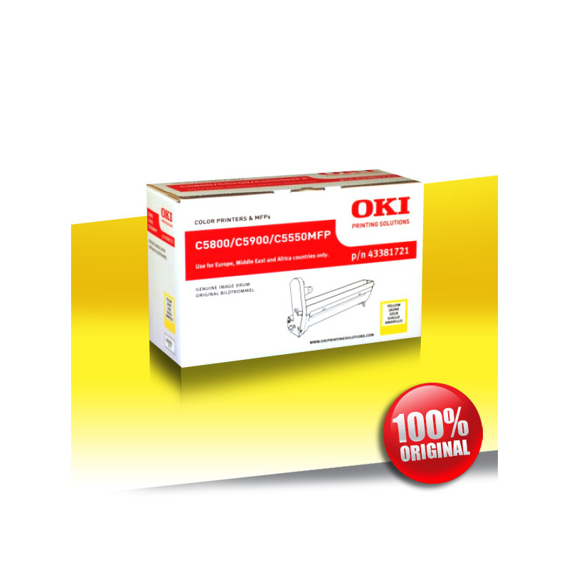Bęben OKI 5800/5900 C YELLOW Oryginalny 20000str