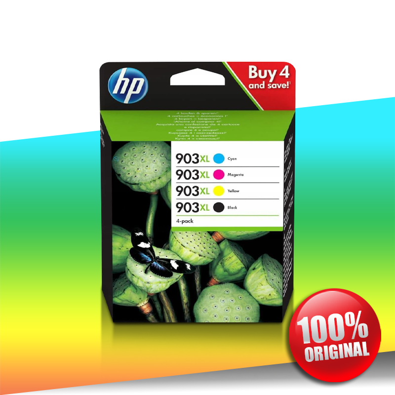 Tusz HP 903 XL (B,C,M,Y) 1x21,5ml, 3x9,5ml