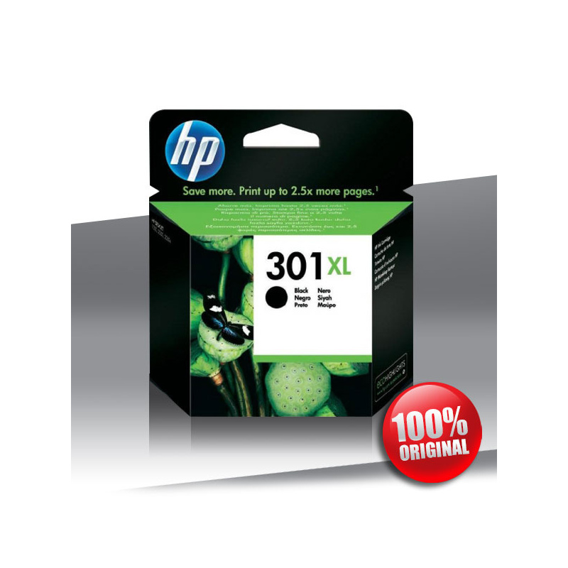 Tusz HP 301 XL BLACK 8ml