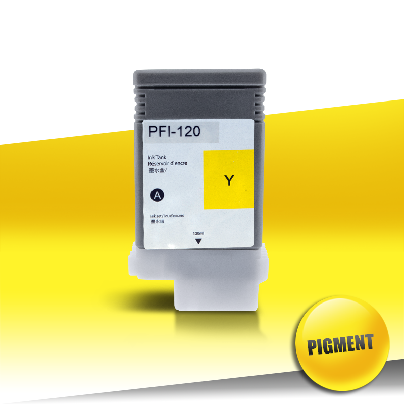 Tusz Canon 120 PFI YELLOW PIGMENT 130ml 24inks