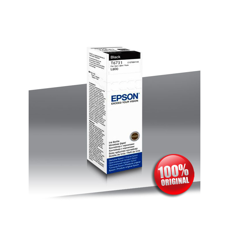 Tusz Epson 800 L (T6731) BLACK 70ml Tusz Epson 800 L (T6731) BLACK 70ml
