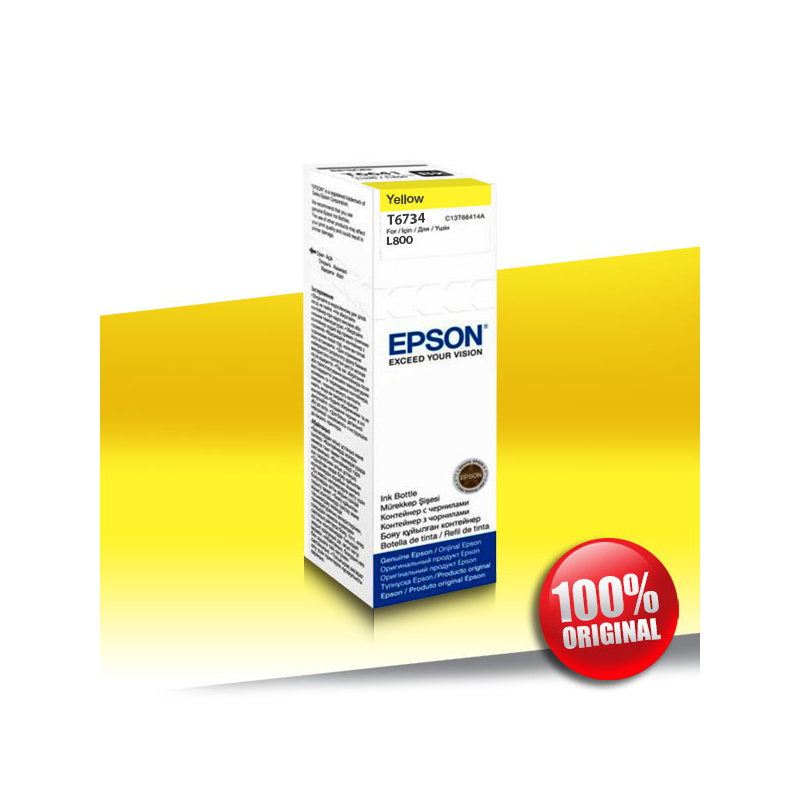 Tusz Epson 800 L (T6734) YELLOW 70ml