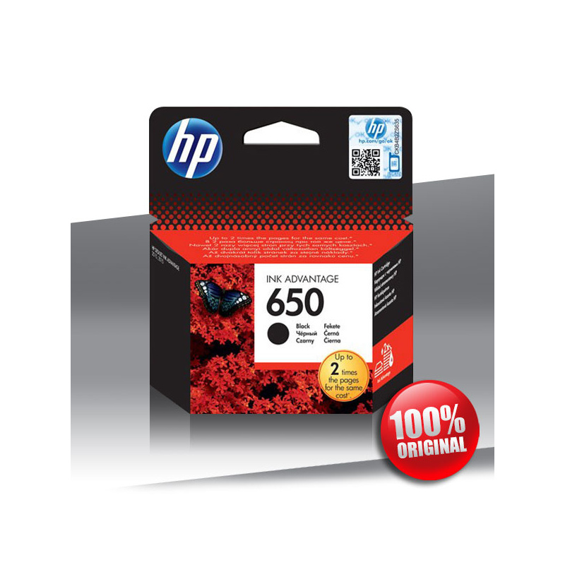Tusz HP 650 BLACK 6,5ml Tusz HP 650 BLACK 6,5ml