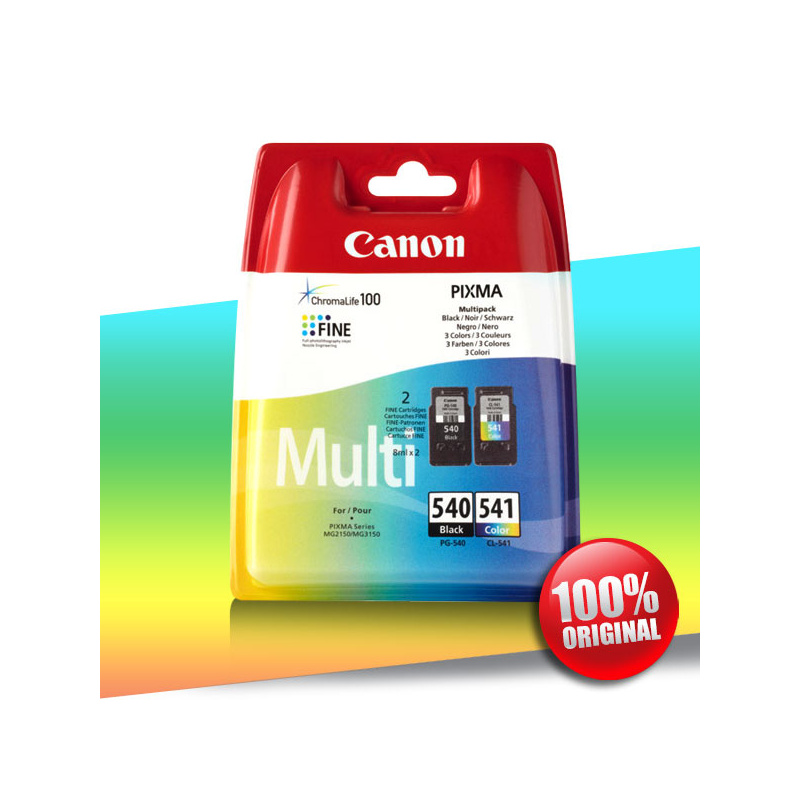 Tusz Canon 540 PG BLACK + 541 CL KOLOR 8ml, 8ml