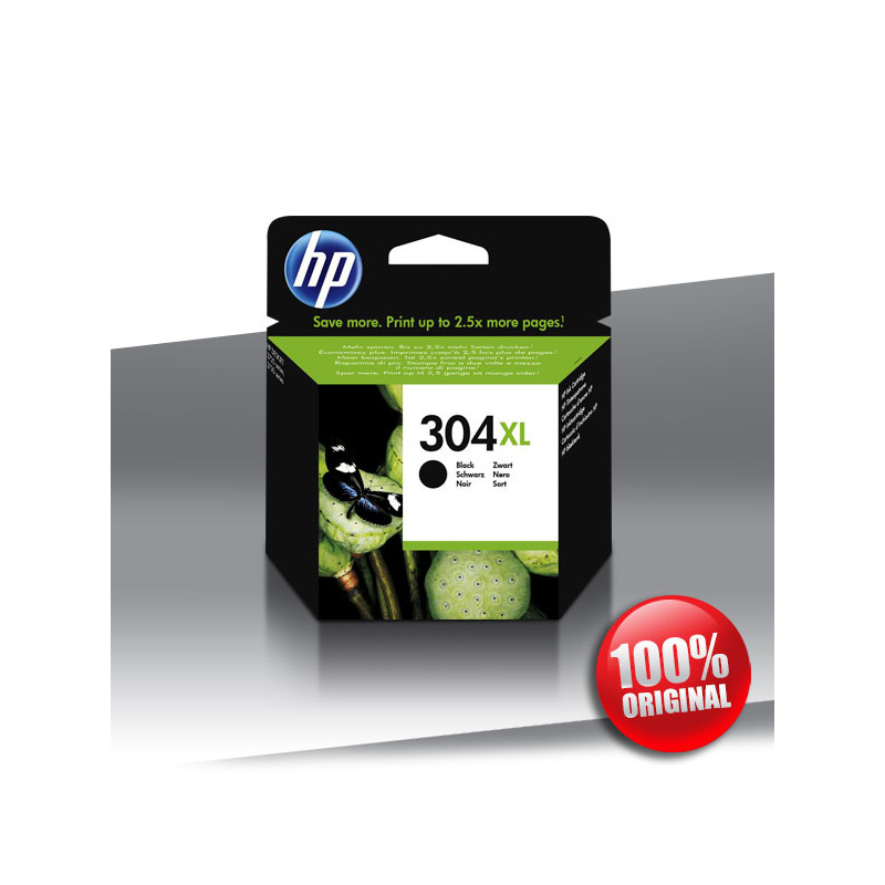 Tusz HP 304 XL BLACK 5,5ml