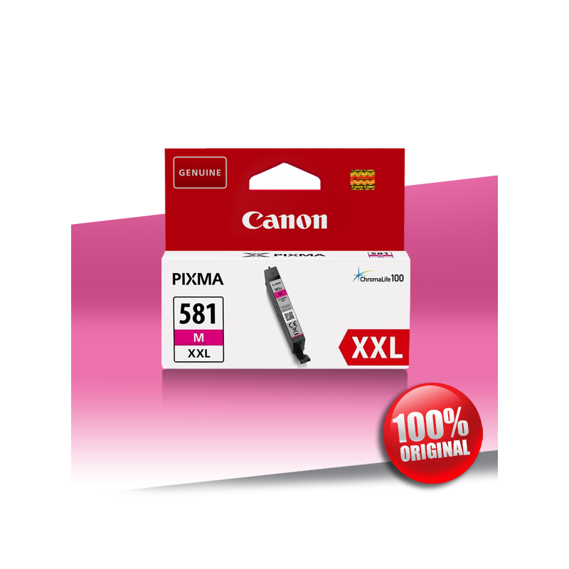 Tusz Canon 581 CLI XXL MAGENTA 11,7ml Tusz Canon 581 CLI XXL MAGENTA 11,7ml