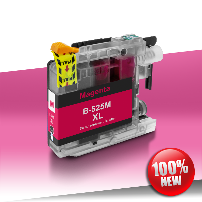Tusz Brother 525 LC XL MAGENTA 15ml eco