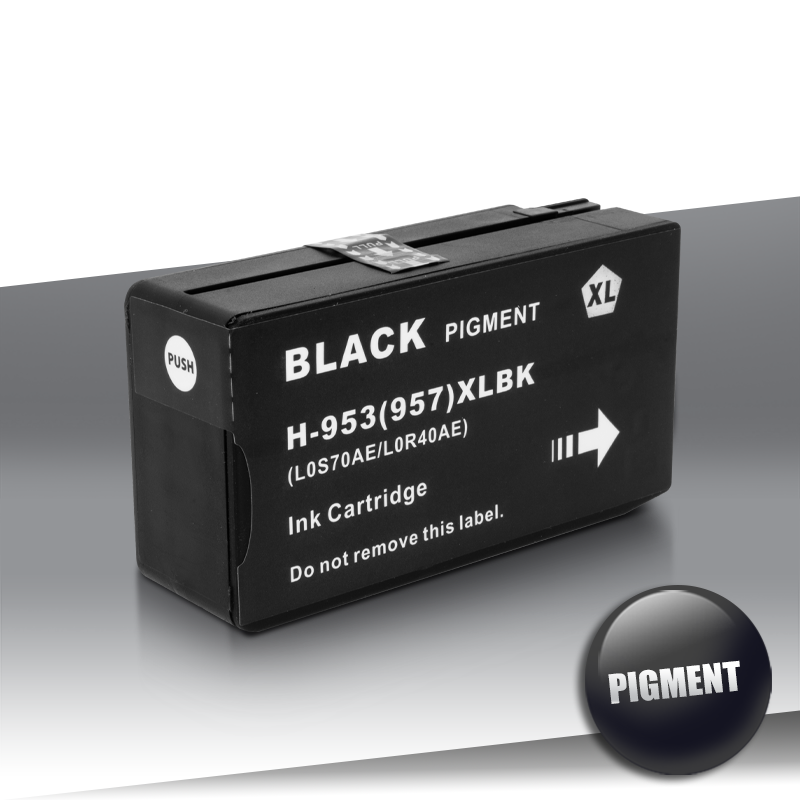 Tusz HP 953 XL/ 957 XL BLACK PIGMENT 76ml eco regenerowany