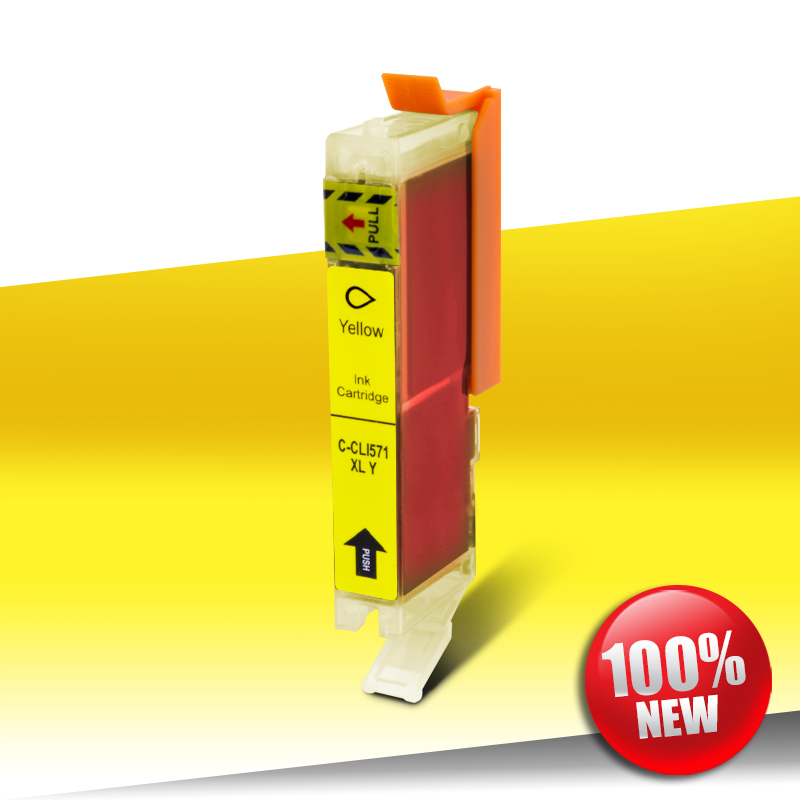 Tusz Canon 571 CLI XL (MG 5750) YELLOW 12ml eco