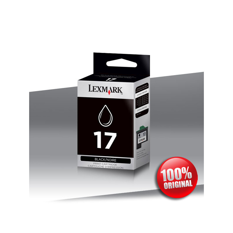 Tusz Lexmark 17 BLACK 205str Tusz Lexmark 17 BLACK 205str