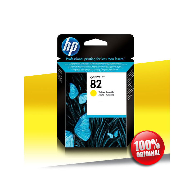 Tusz HP 82 YELLOW 69ml Tusz HP 82 YELLOW 69ml
