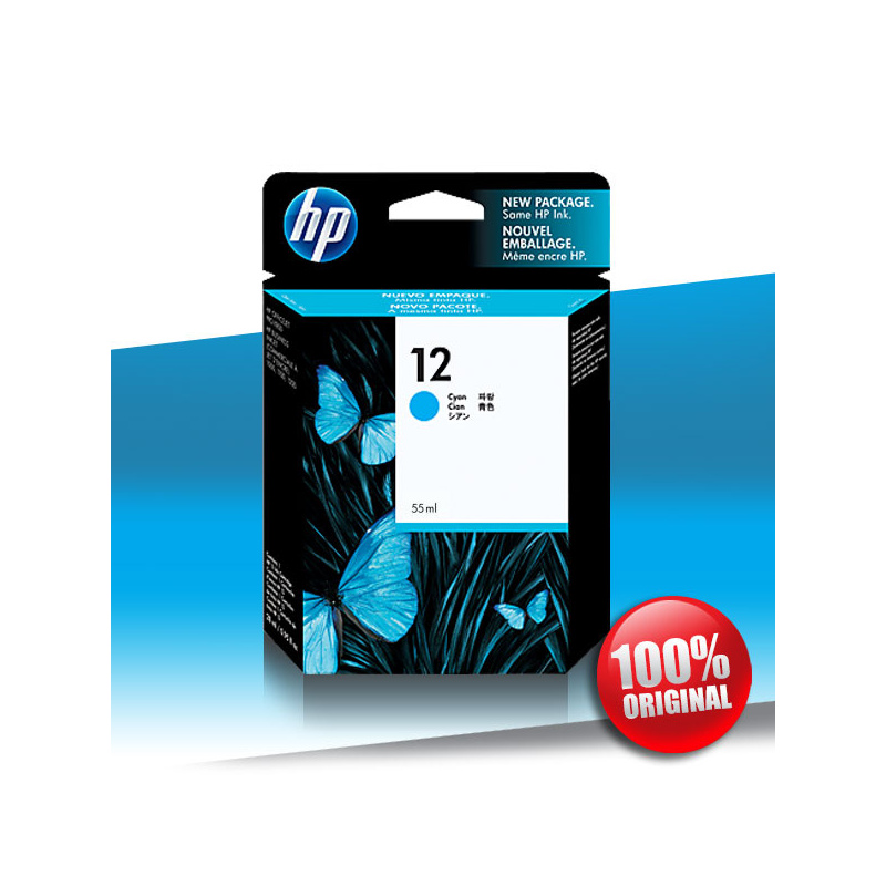 Tusz HP 12 CYAN 55ml Tusz HP 12 CYAN 55ml