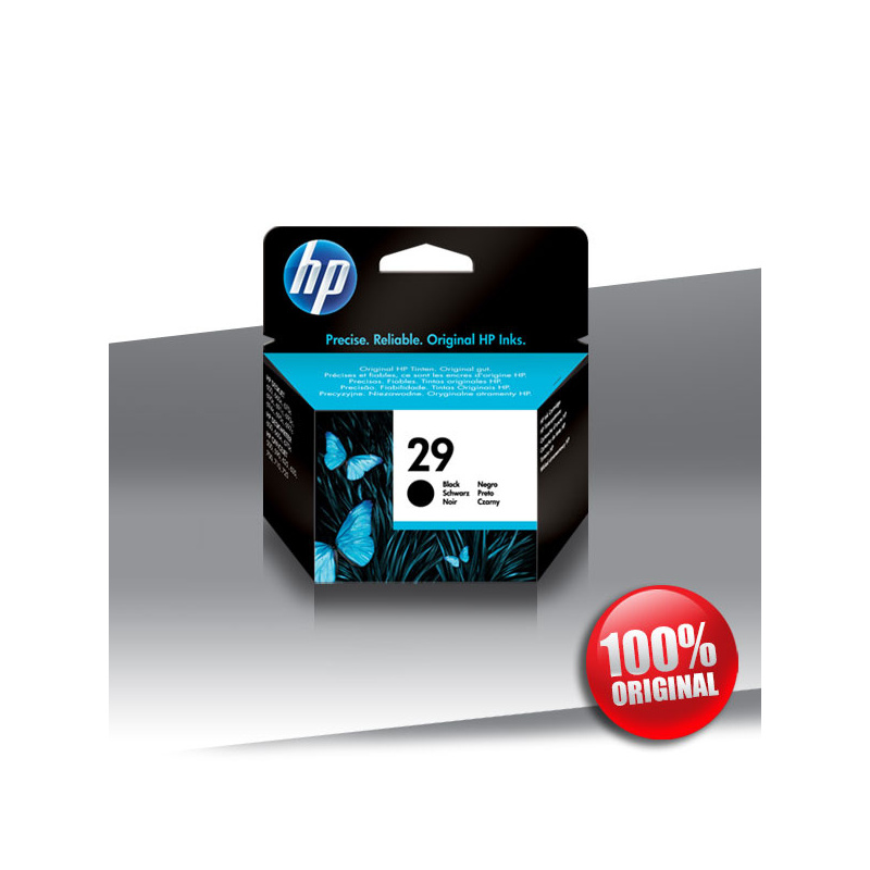 Tusz HP 29 BLACK 40ml Tusz HP 29 BLACK 40ml
