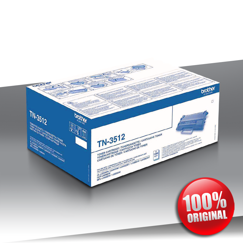 Toner Brother TN 3512 (HL-L6300) BLACK Oryginalny 12K