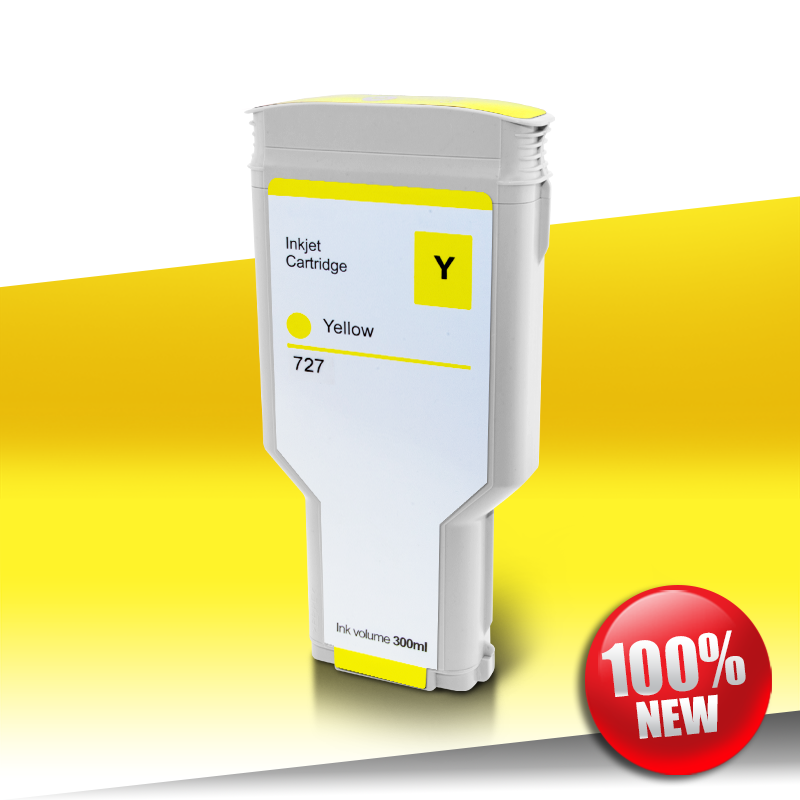 Tusz HP 727 YELLOW 300ml 24inks