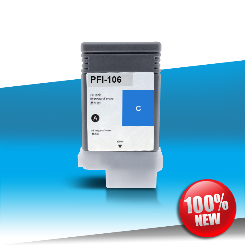 Tusz Canon 106 PFI CYAN 130ml 24inks