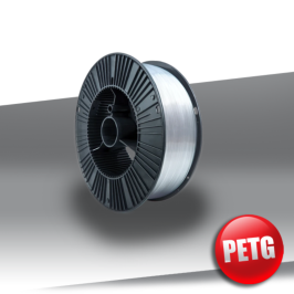 Filament PETG 1.75mm TRANSPARENT 1 kg 24inks