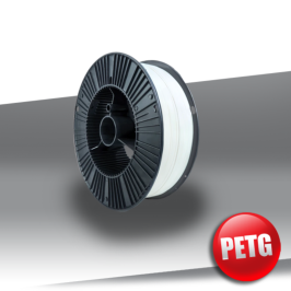 Filament PETG 1.75mm WHITE 1 kg 24inks