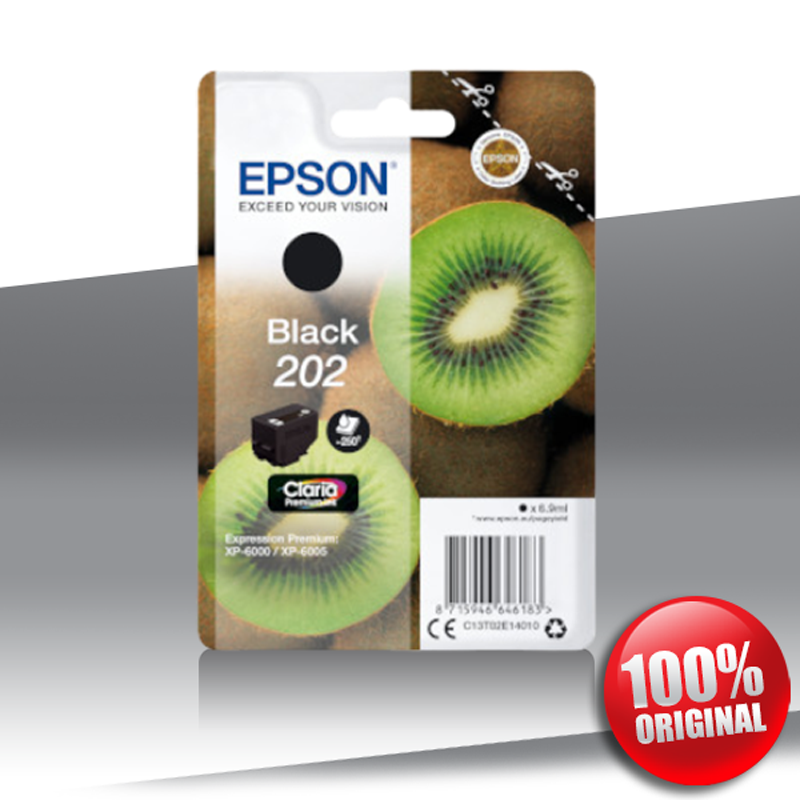 Tusz Epson 6000 XP XL (202) BK 6,9ml