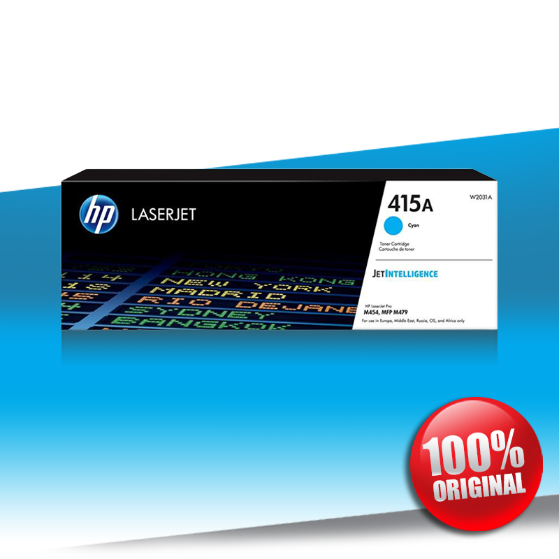 Toner HP 415A (454/479) PRO M CLJ CYAN Oryginalny 2,1K