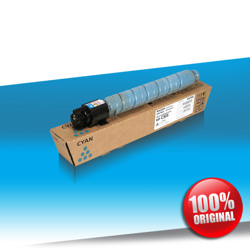 Toner Ricoh 305 Aficio MPC CYAN Oryginalny 4K