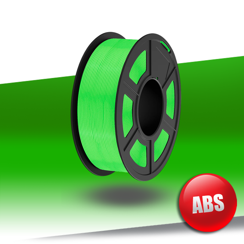 Filament ABS 1.75mm GREEN 1kg SUNLU