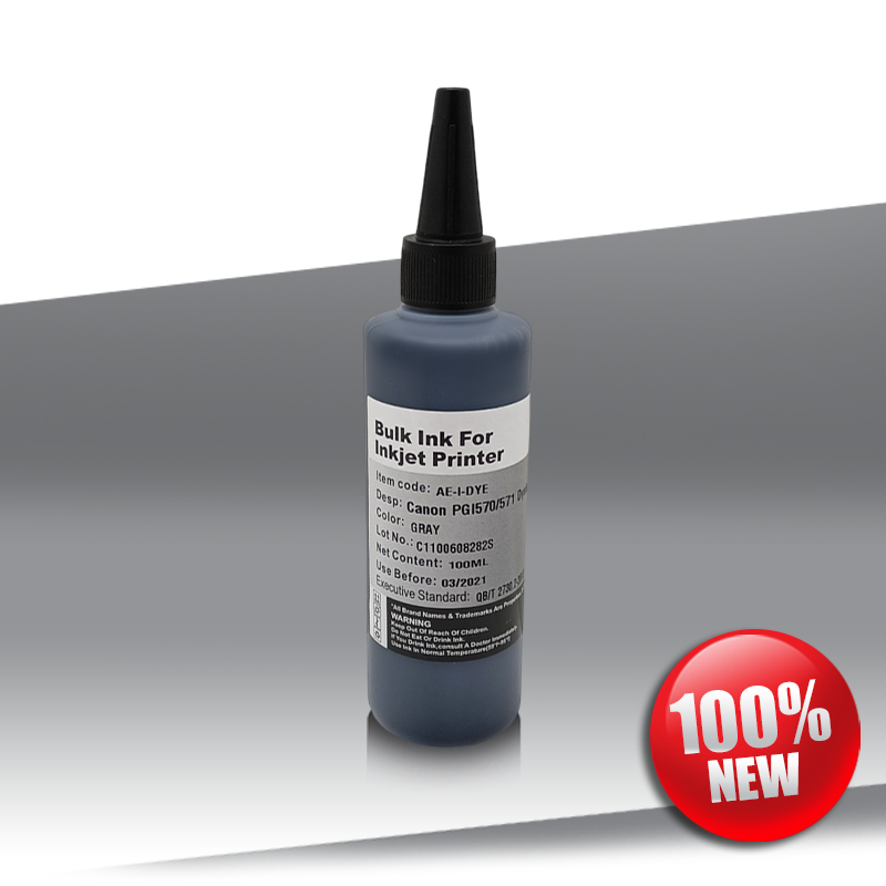 Atrament Canon 571 CLI (MG 5750) GRAY 100ml 24inks