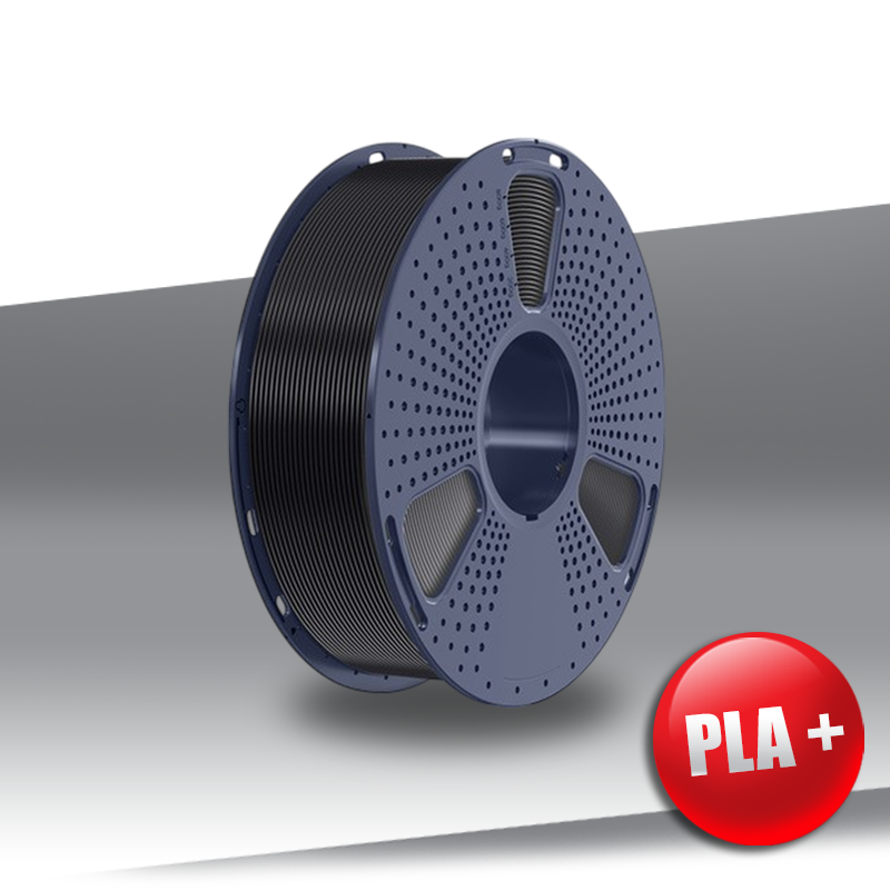 Filament PLA+ 1.75mm BLACK 1kg SUNLU
